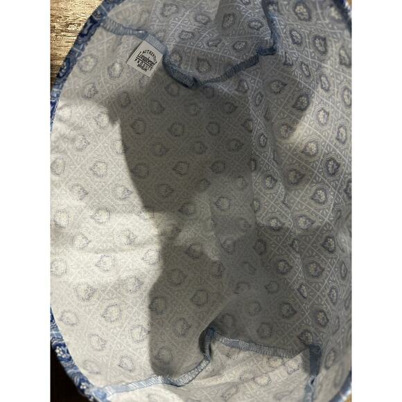 Longaberger ENVELOPE‎ Basket Liner PROVENCIAL PAISLEY blue Fabric NEW - Picture 3 of 3